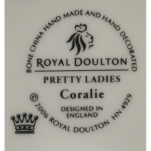 574 - Royal Doulton Ladies x6 -  'Rose', 'Coralie', 'Laura', 'Susan', 'Marie' and 'Balloon Lady'