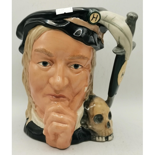 576 - x7 Royal Doulton Toby Jugs - 'Beefeater' D6206 1946, 'The Falconer' D6533, Dick Whittington 'Lord Ma... 