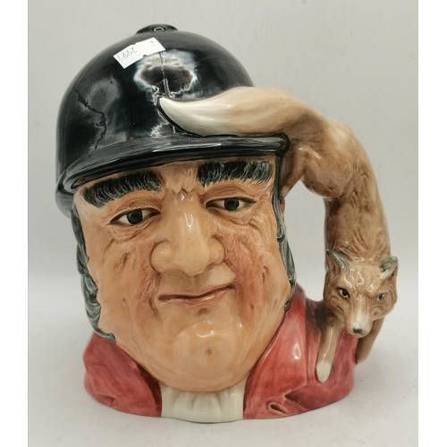 581 - x7 Royal Doulton Toby Jugs - Gone Away, D6531, QEII 2006 D7256, Paddy D5753, Robbin Hood D6627, King... 