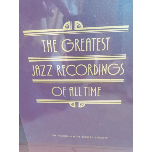 757 - Complete Jazz box set collection (25) on purple vinyl from late 1980s still sealed