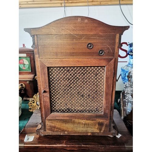 7 - A 19th Century Kienzle oak bracket clock Westminster chime. 42.5cm high by 31cm wide