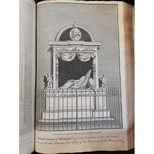 54 - Drake's History of York, 'Eboracum: Or the History and Antiquities of the City of York', by Francis ... 