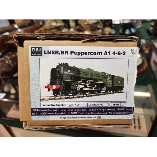 64 - DJH Model Loco LNER/BR Peppercorn A1 4-6-2 Locomotive number 60158 in presentation case with origina... 