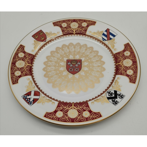 134 - York Minster interest: 'The York Minster Plate', by Spode, commemorating the 500th Anniversary of th... 