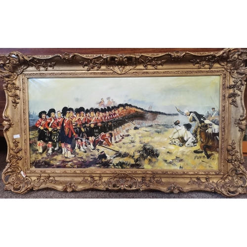 249 - British School, 20th Century, After Robert Gibb (1845-1932), 'The Thin Red Line', battle scene of th... 