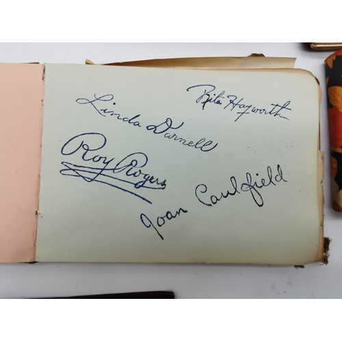 291 - x7 autograph books