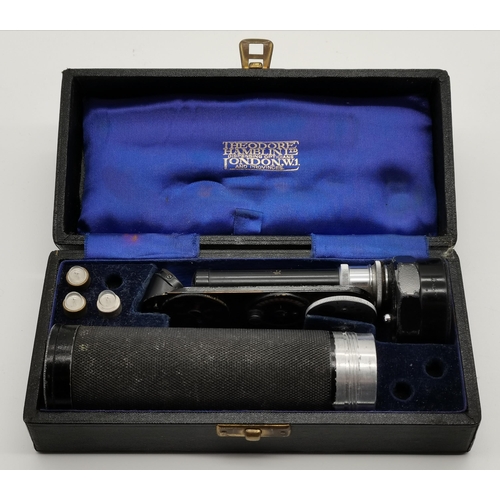 322 - Three medical instruments, comprising a military issued auriscope/otoscope by Gowllands Ltd, c.1940-... 