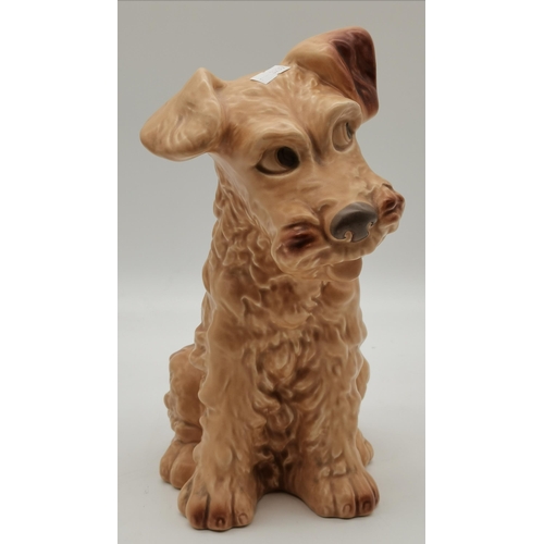 356 - Sylvac large terrier dog no.1380 29cm Ht