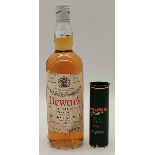 374 - Bottle of vintage Dewar's Finest Scotch Whisky of Great Age 