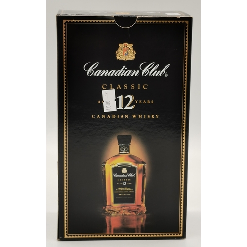 378 - A CANADIAN CLUB CLASSIC 12 years Canadian Whisky in box