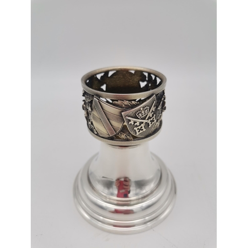 419B - York Minster interest: An Elizabeth II silver 'York Minster Restoration Candlelamp', by Hector Mille... 