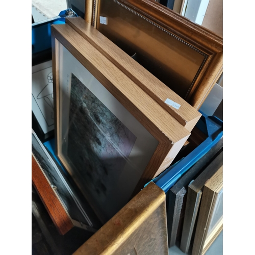 1307 - Collection of framed pictures and prints