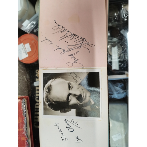 291 - x7 autograph books