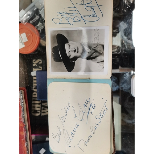 291 - x7 autograph books