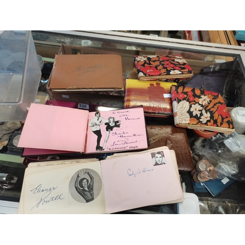 291 - x7 autograph books