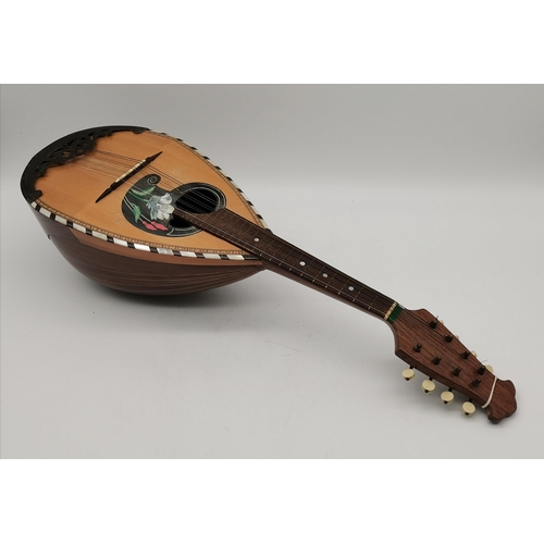 58 - Vintage Alfredo Albertini Mandolin in case