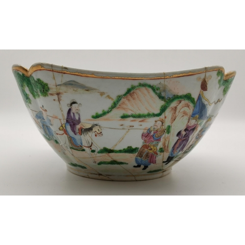 88 - Antique Chinese Porcelain Bowl D24.5cm