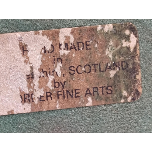 96 - Border Fine Arts Society, 'Second Brewed', by Ray Ayres, model no.B0330, 2004, on oval wooden plinth... 