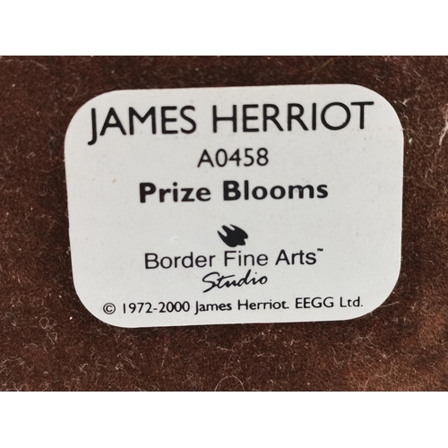 135 - x3 Border Fine Arts figures - Prize Blooms - James Herriot A0458, Country Characters A1021 Doe' si D... 