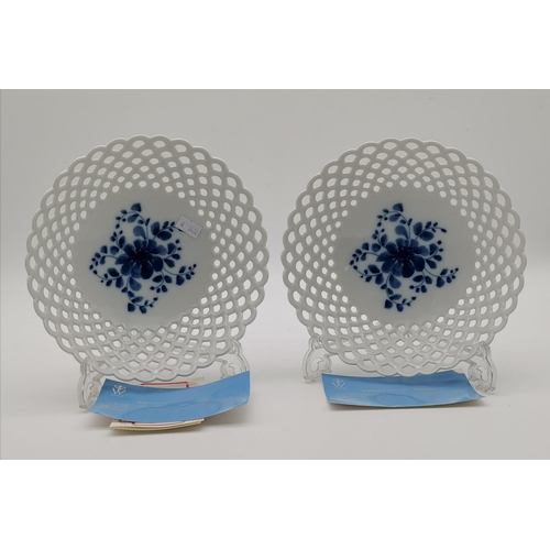 136 - Two Wallendorf porcelain bowls stamped to base D20cm