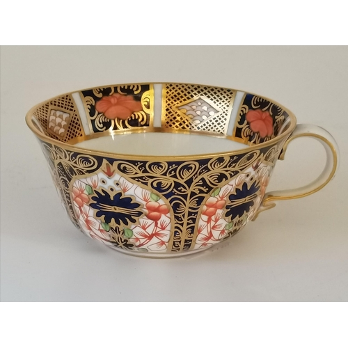 217 - Royal Crown Derby Tea Cup, Saucer and side plate