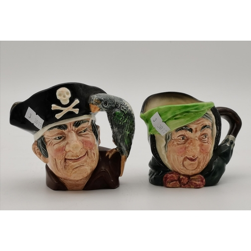 280 - x6 Royal Doulton Character Jugs 