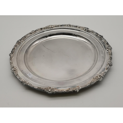 360 - An assorted group of silver and silver-plate, British and Norwegian, comprising a large silver-plate... 