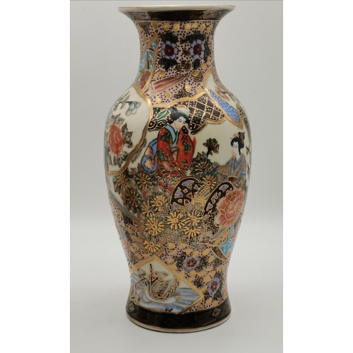 60 - Nine various Chinese porcelain vases, 20th/21st Century, assorted shapes and decoration, some with c... 