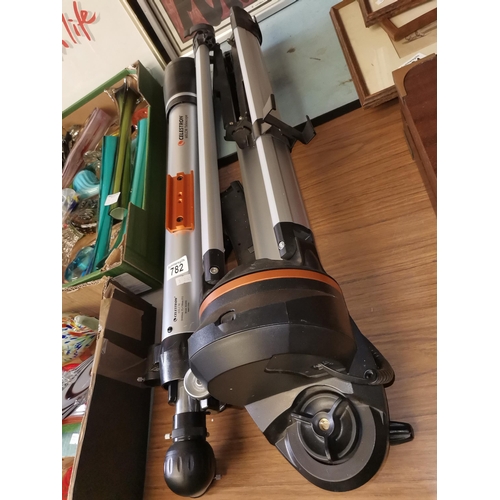 782 - Celestron 60LCM telescope D=60mm FL=700mm Model 22050