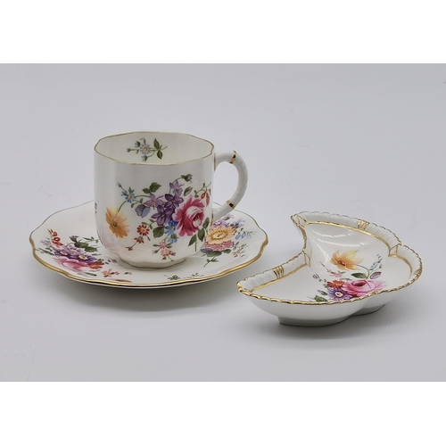 133 - Shelley Tea Set 'Charm' incl x6 plates, x6 cups, x6 saucers, x6 small platers, x2 jugs, x2 bowls and... 