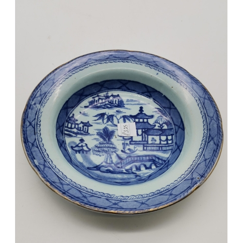 162 - A Pair of Ashworth Brothers Blue and white plates D18cmCondition StatusGood: In good condition overa... 