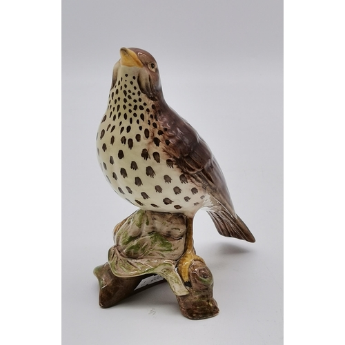 184 - A Collection of Beswick Animals including - Lapwing 2416, Barn Owl, Song Thrush 2308 gloss finish, D... 