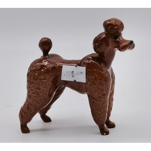 187 - x3 Beswick Poodles black, brown and white Condition StatusGood: In good condition overall, but possi... 