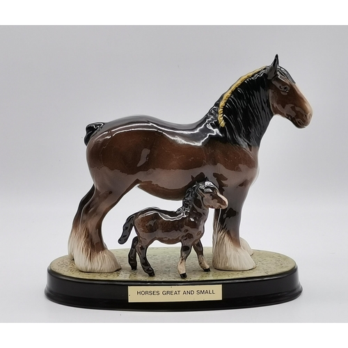 211 - Original Beswick 'Great and Small' model 818/1034Condition StatusExcellent: In excellent condition w... 