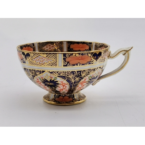 228 - Royal Crown Derby Cup, Saucer & Side plate Condition StatusGood: In good condition overall, but poss... 