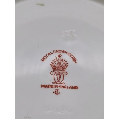 228 - Royal Crown Derby Cup, Saucer & Side plate Condition StatusGood: In good condition overall, but poss... 