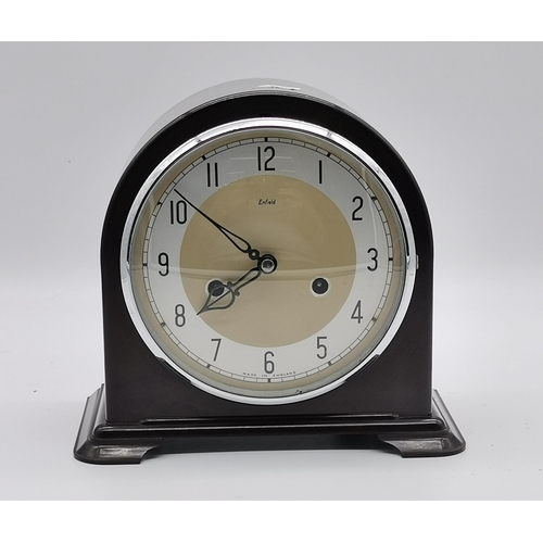 44 - 1930's 8 Day Smith Bakelite Wall clock, 8-Day Smiths Bakelite Domed mantle clock (no glass)  plus Sm... 