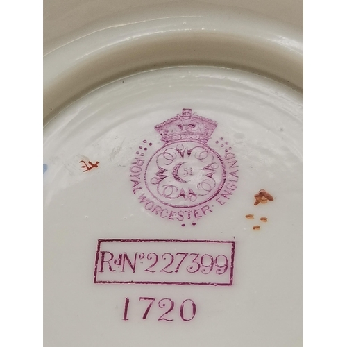 235 - Royal Worcester jars and Alexandra Porce vaseCondition StatusGood: In good condition overall, but po... 