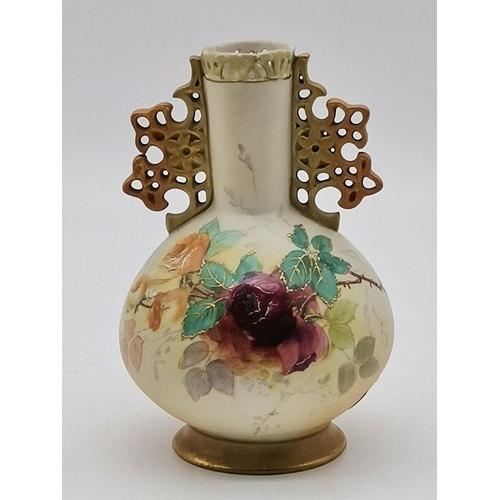 235 - Royal Worcester jars and Alexandra Porce vaseCondition StatusGood: In good condition overall, but po... 