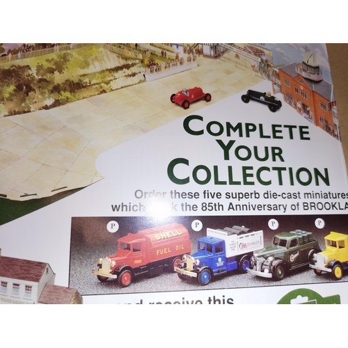 804 - Collection of Various DIe cast model cars, tanks, Star Trek, Brooklands cars and card model village,... 