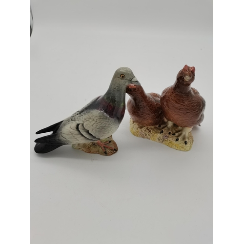 247 - Beswick Pigeon and Grouse 1383 and 2063Condition StatusExcellent: In excellent condition with no app... 