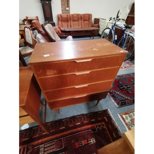 1169 - A teak AUSTIN SUITE 4 height chestCondition StatusGood: In good condition overall, but possibly some... 