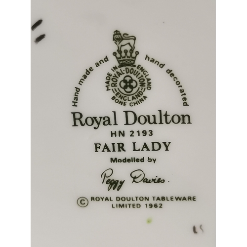 316 - Five Royal Doulton lady figures, comprising Kelly (HN2478), Gail (HN2937), Elaine (HN2791), Bess (HN... 