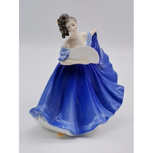 316 - Five Royal Doulton lady figures, comprising Kelly (HN2478), Gail (HN2937), Elaine (HN2791), Bess (HN... 