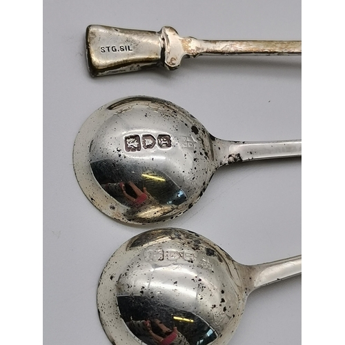 433 - A pair of George II silver salts, marks heavily rubbed, London 1746, open cauldron form, the sides r... 