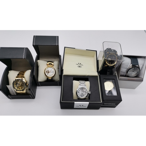 446 - A large quantity of fashion wristwatches, including Sekonda, Lorus, Seiko, DKNY, etc. (3 boxes)