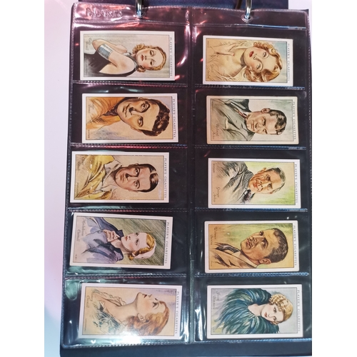 295 - A Large Collection of Various Cigarette cards