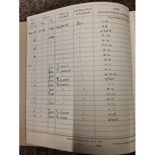 796A - Box of RAF1940s Navigation Observation records,  RAF Interest one man's WWII RAF service LAC Holder,... 