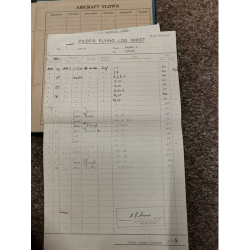 796A - Box of RAF1940s Navigation Observation records,  RAF Interest one man's WWII RAF service LAC Holder,... 