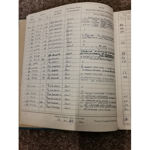 796A - Box of RAF1940s Navigation Observation records,  RAF Interest one man's WWII RAF service LAC Holder,... 